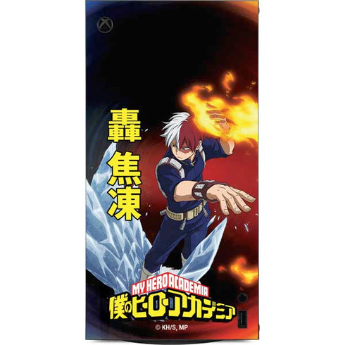 My Hero Academia Shoto Todoroki Season 4 XBox Series X Digital Edition Console Skin